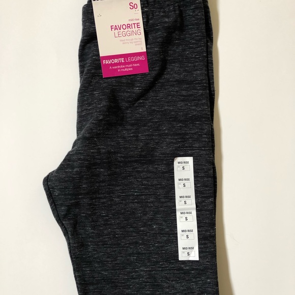 Mid rise fitted leggings - Picture 3 of 5